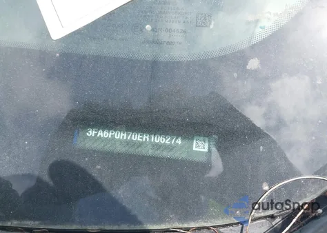 2014 Ford Fusion Se из США, поврежденный, VIN 3FA6P0H70ER106274